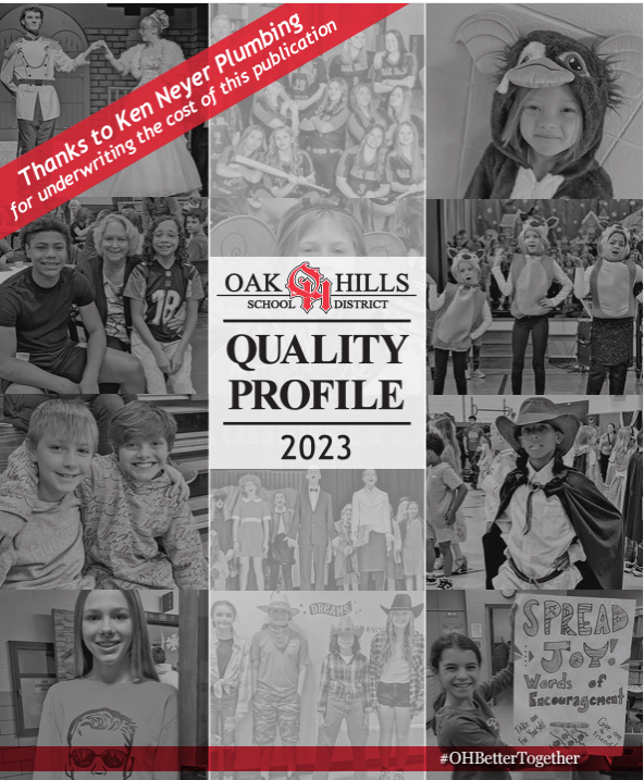 Image of the cover of the 2022-23 quality profile report